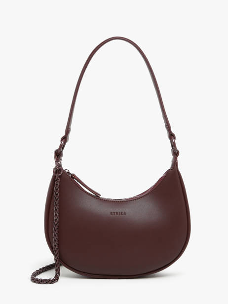 Sac Porté épaule Oxer Cuir Etrier Violet oxer EOXE017V