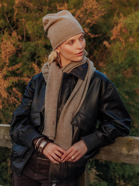 Bonnet Cachemire Vercors Etrier Marron vercors EVER426U vue secondaire 1